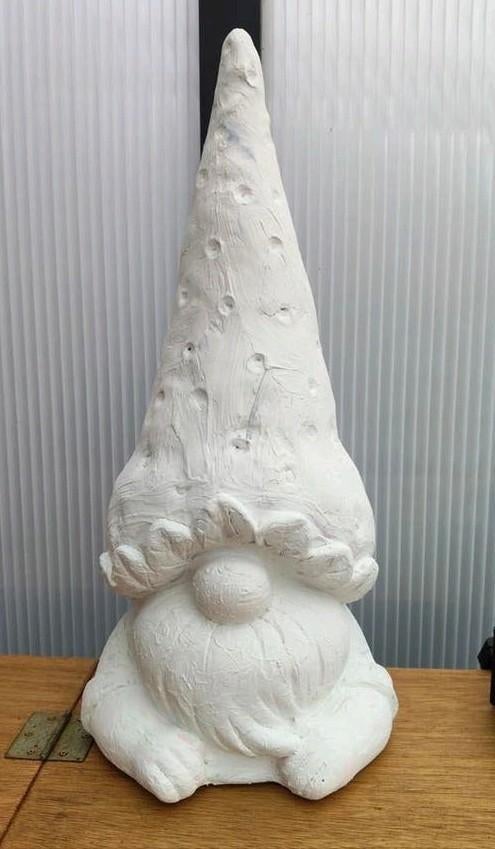 Grote DIY kabouter 56cm basis figuur schilderen hobby creati, Ophalen, Zo goed als nieuw