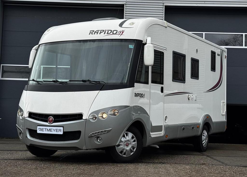Rapido S8 |Hefbed |Luifel |Airco |TV |Fietsrek |Integraal |4, Caravans en Kamperen, Campers, Bedrijf, Diesel, Rapido, 6 tot 7 meter