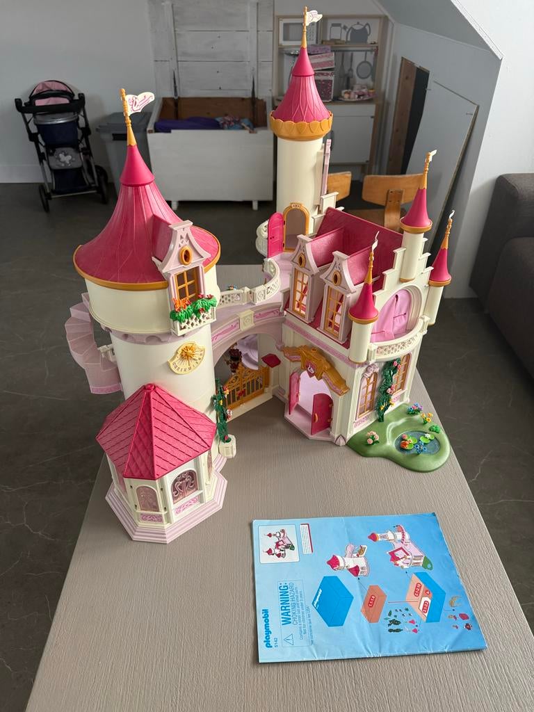 Playmobil Prinsessenkasteel 5142 met extra's, Ophalen, Gebruikt, Meisje