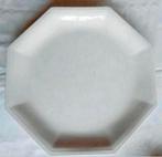 Engelse creme achtkantige schaal parelrand Jonhson Brothers, Antiek en Kunst, Ophalen of Verzenden