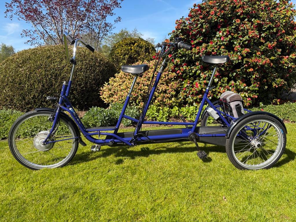 Lintech Jesper Too PAS 3-wieler elektrische tandemfiets, Ophalen, Gebruikt, Minder dan 30 km per accu, Overige merken