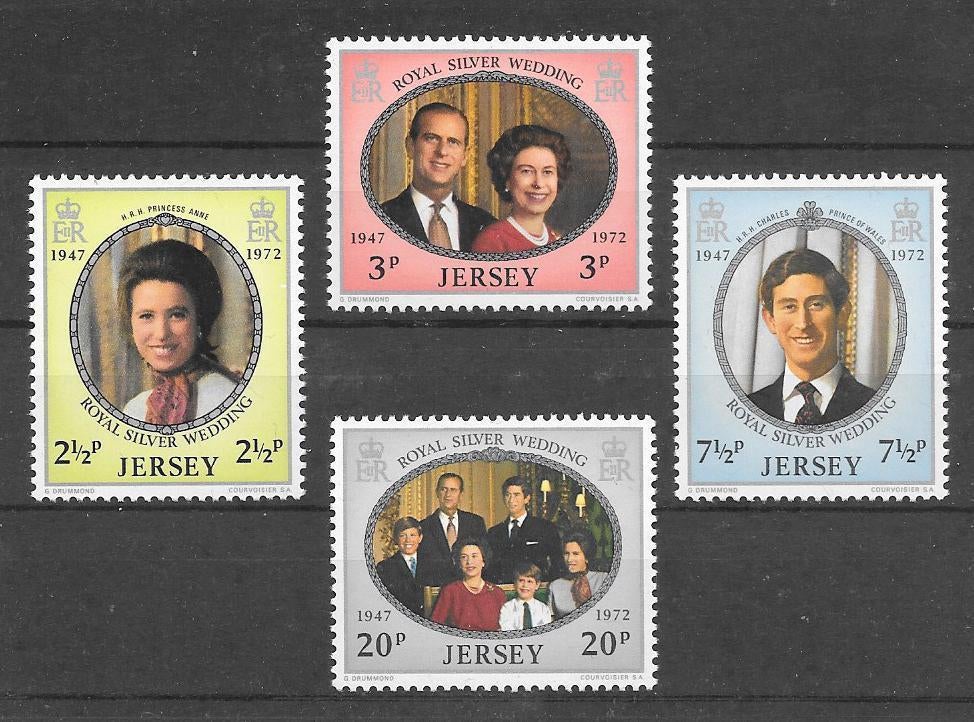 UK - Jersey 1972  Silver Jubilee, Verzenden, Postfris