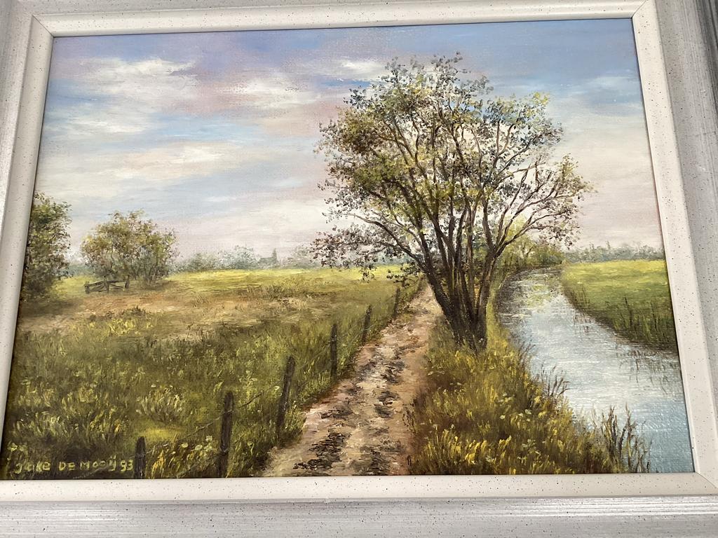 Schilderijen van Joke de Mooij, Antiek en Kunst, Kunst | Schilderijen | Klassiek, Ophalen of Verzenden