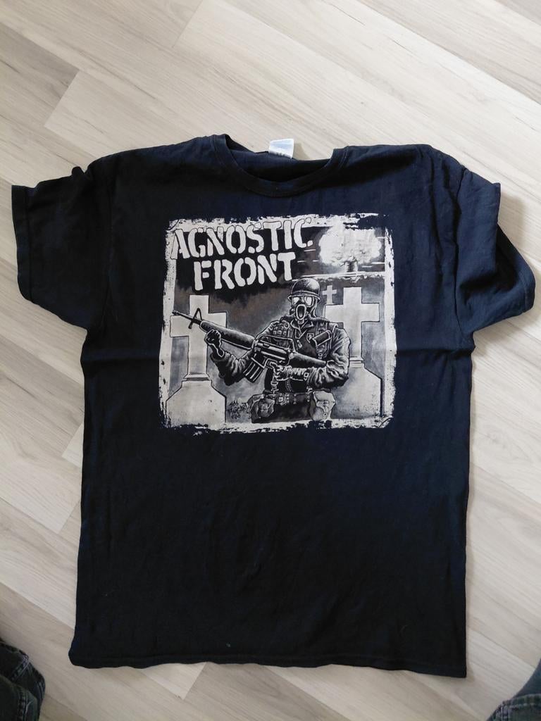 Agnostic Front T-shirt Maat L - Hardcore Punk Band Tee, Ophalen of Verzenden