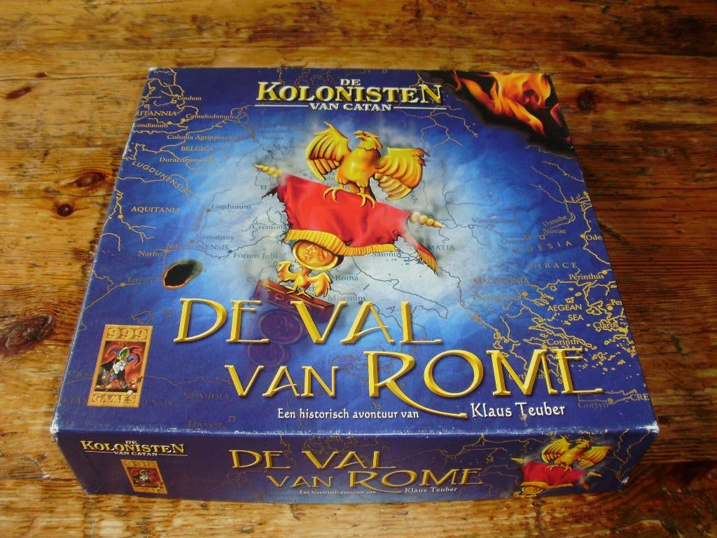 De val van Rome / Bordspel / spel / Kolonisten van Catan, Ophalen of Verzenden, Gebruikt