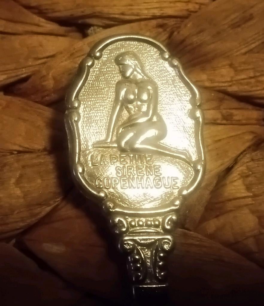 Lepelje Lapetite sirene Copenhague Kopenhagen, Antiek en Kunst, Ophalen of Verzenden