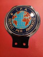 Van metaal IPA doorsnee 9 cm iets zeldzaams, Verzamelen, Militaria | Algemeen, Ophalen of Verzenden, Marechaussee, Nederland, Embleem of Badge