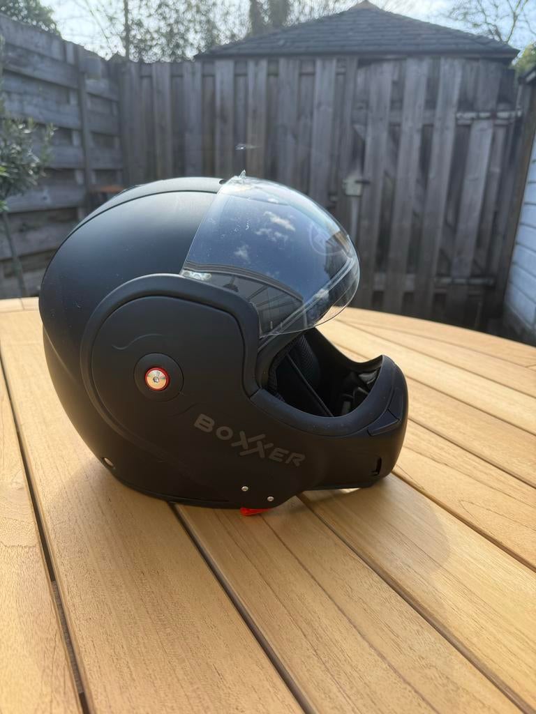 ROOF Boxxer R09 MATT BLACK, Motoren, Systeemhelm, Heren, Nieuw zonder kaartje, S