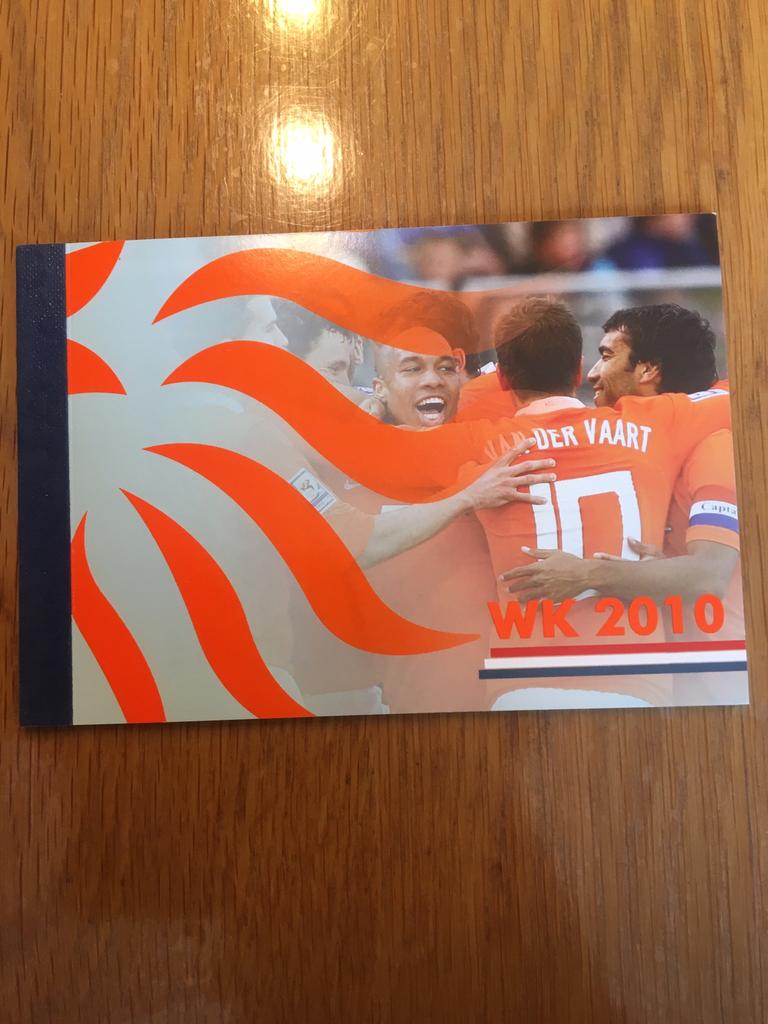 Postzegels boekje Nederlands Elftal WK2010, Postzegels en Munten, Postzegels | Nederland, Ophalen of Verzenden, Na 1940, Postfris