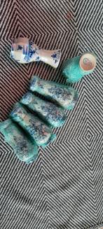 Delfts Blauw Collectie: Vaasjes, Pannetje, Molen, Antiek en Kunst, Ophalen of Verzenden