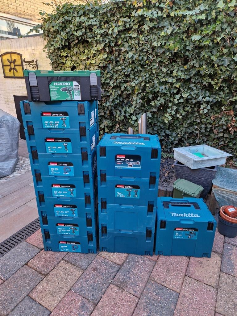 Makita M-Boxen/ systainers, Ophalen of Verzenden, Zo goed als nieuw