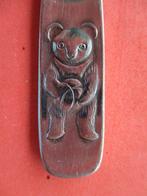 (KB5114) Kinderbestek Beertje met bal vork, Ophalen of Verzenden, Gebruikt