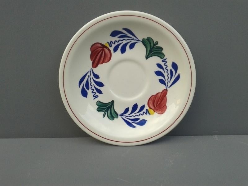 Boerenbont losse schotel kopjes Ilona / Audrey Boerenbond, Gebruikt, Ophalen of Verzenden, Kop(pen) en/of Schotel(s), Aardewerk