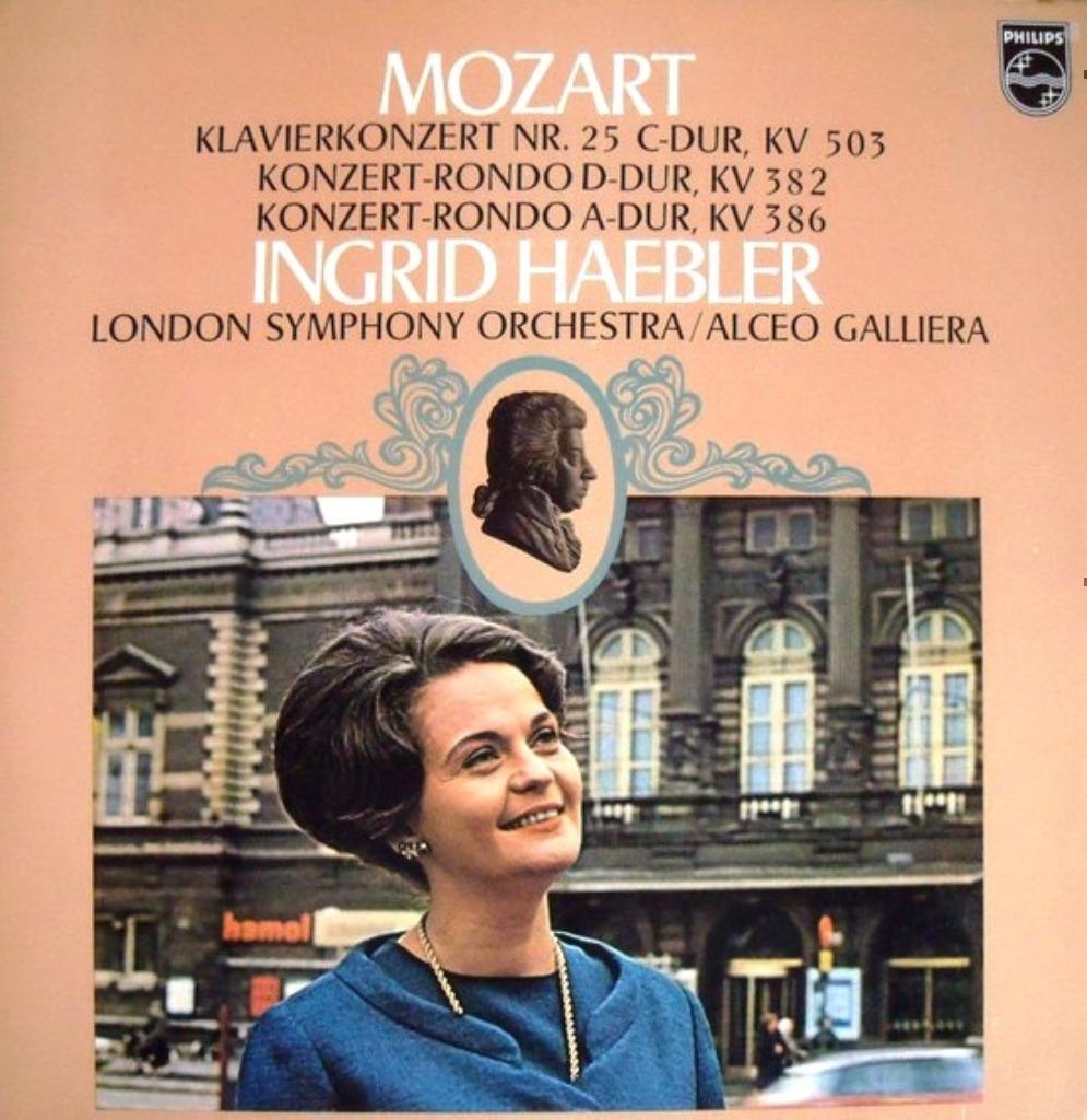 Mozart Ingrid Haebler Klavierkonzert 25, Kamermuziek, Ophalen of Verzenden, Zo goed als nieuw, 12 inch