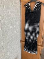 Zwart/wit jurk Expresso maat L, Zwart, Maat 42/44 (L), Ophalen of Verzenden, Gedragen