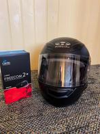 Motorhelm maat M met Freecom communicatie, Motoren, M, Dames, Integraalhelm, Tweedehands