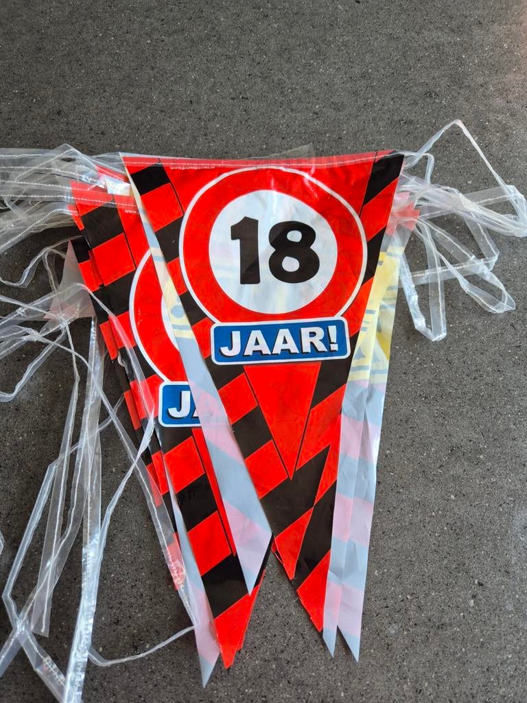 Slinger 18 Jaar Verjaardag - Feestversiering, Ophalen