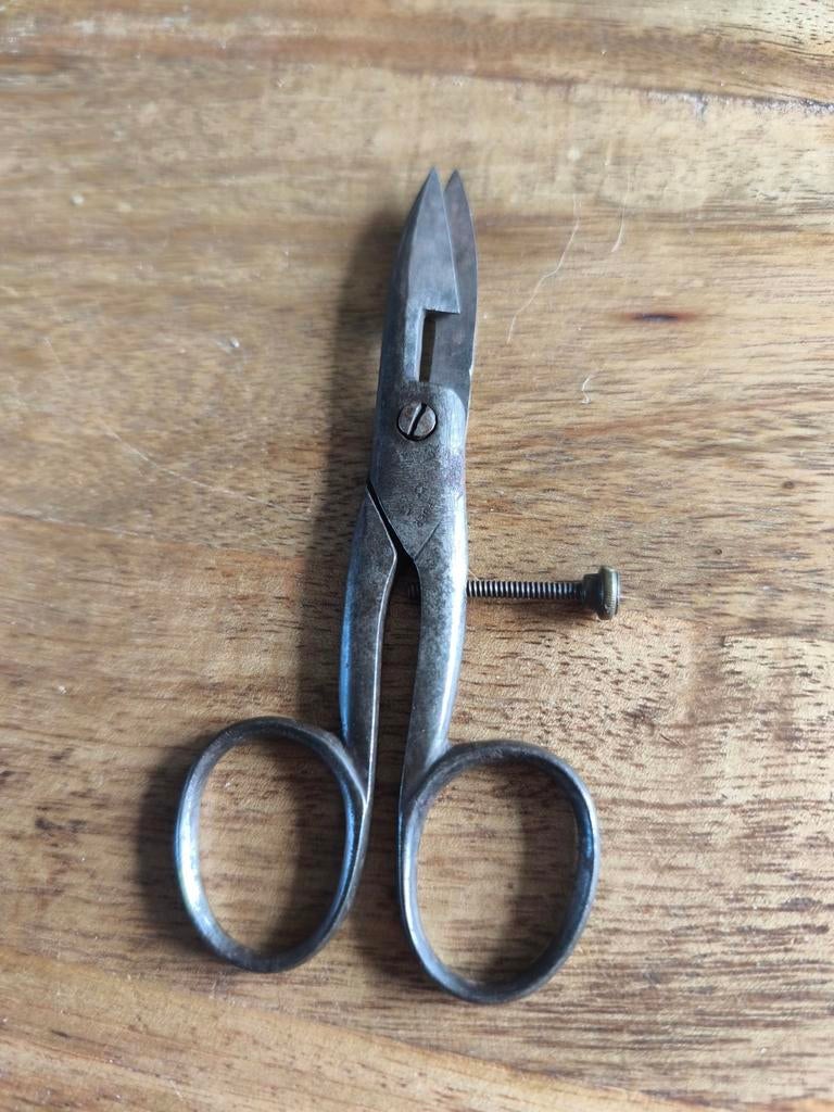 Antiek Knoopsgatschaartje Richard Herder Solingen, Ophalen of Verzenden