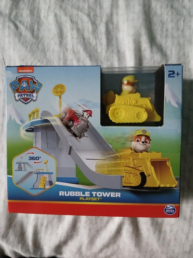 Paw Patrol tower playset Rubble., Ophalen of Verzenden, Nieuw