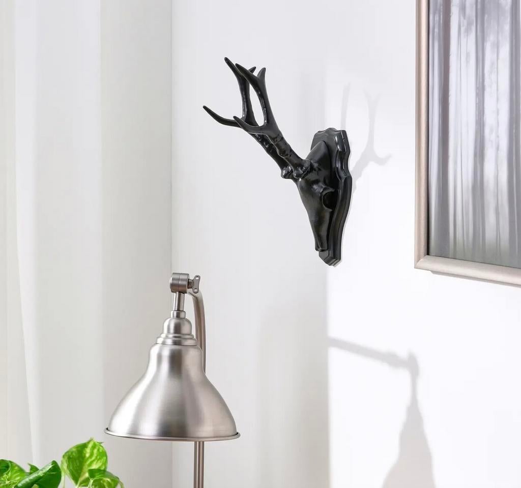 IKEA GÅRDSTÅNGA Hertenkop Wanddecoratie Zwart, Ophalen of Verzenden, Nieuw