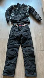 GEBRUIKT! Dames motor pak, zwart grijs voor €79,99!, Ophalen of Verzenden, Tweedehands, Heren, Broek | textiel