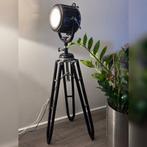 Industriële vloerlamp, Ophalen, Zo goed als nieuw, Hout, 150 tot 200 cm