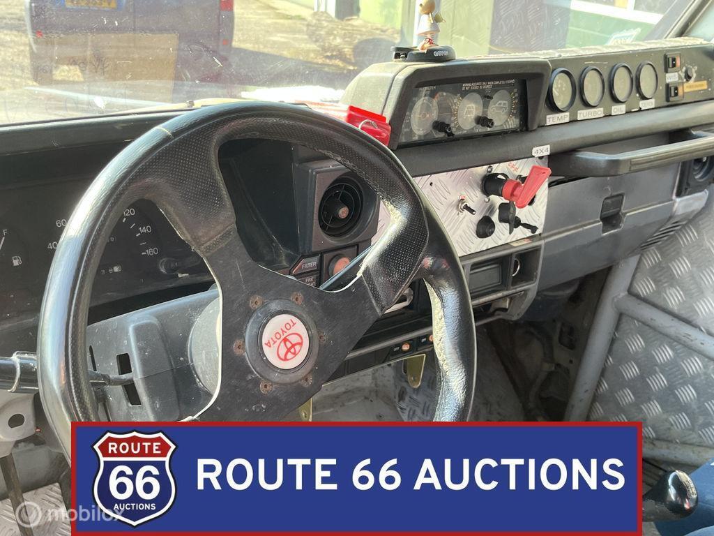 Toyota Land Cruiser | 1991 | Route 66 Auctions, Auto's, Overige carrosserieën, Zwart, Bedrijf, Handgeschakeld