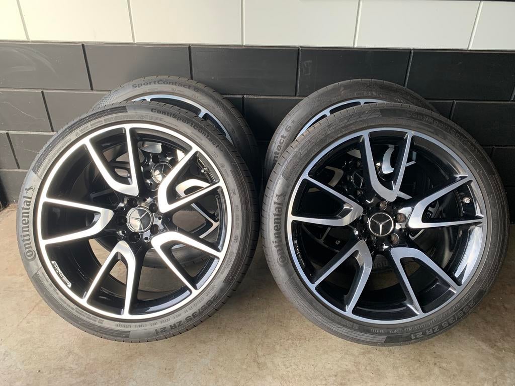 21 inch amg velgen mercedes glc 43 63 nieuwstaat, Auto-onderdelen, Ophalen, Gebruikt, 285 mm, Banden en Velgen