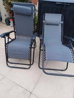 2x human nature relaxstoel 70€, Ophalen, Campingstoel