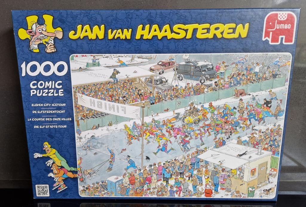 Jan van Haasteren puzzel 1000 st, Ophalen, 500 t/m 1500 stukjes, Zo goed als nieuw, Legpuzzel