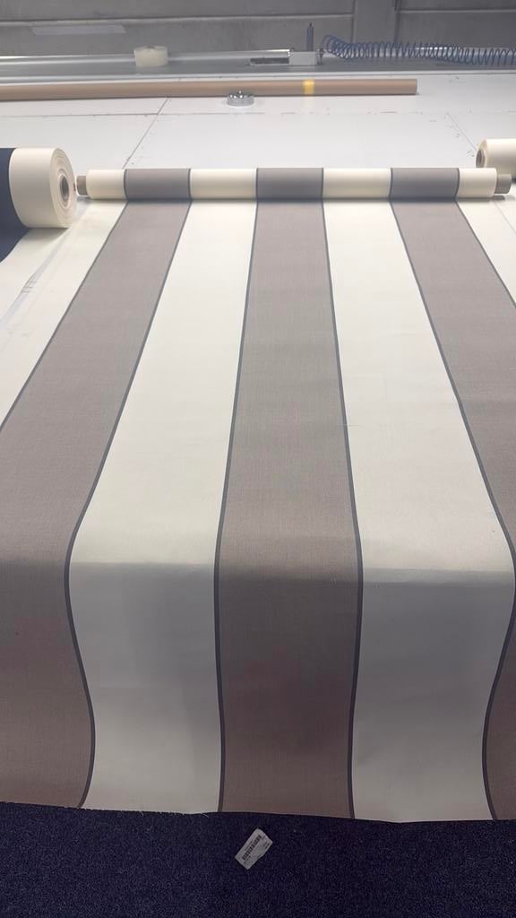 Luifeldoek zonweringdoek vervang zelf luifeldoek grijs, Ophalen, 450 cm of meer, Nieuw, Knikarmscherm