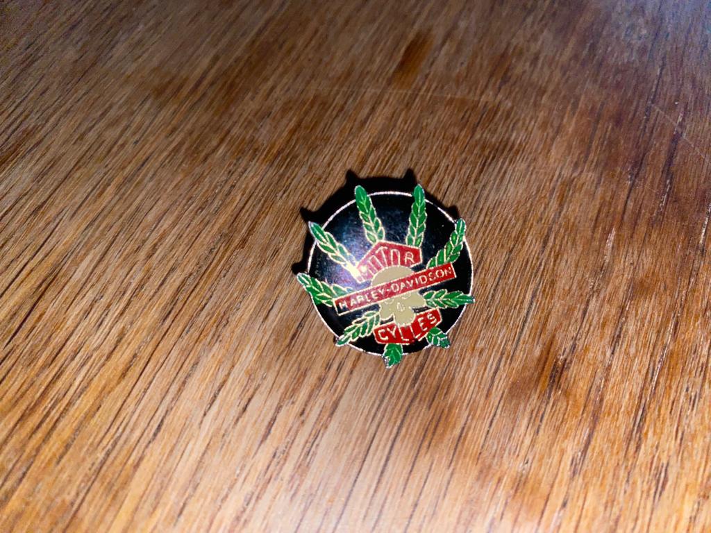 Harley Davidson vintage verzamelpin '90s zeldzaam! ZG st, Verzenden, Zo goed als nieuw