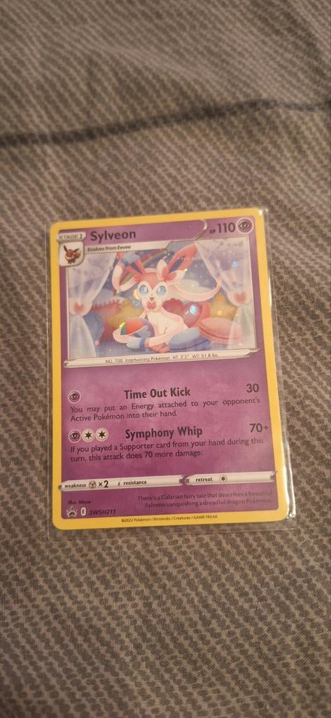 Pokémon kaart Sylveon, Ophalen of Verzenden