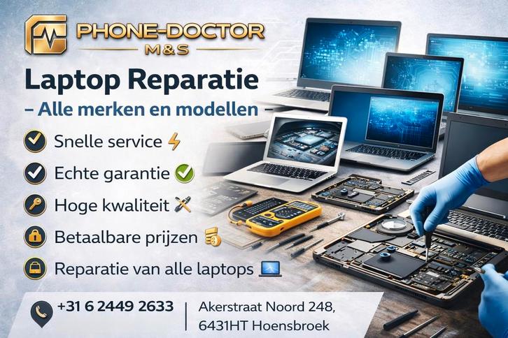 Laptop Reparatie, Auto diversen, Autostickers, Ophalen of Verzenden