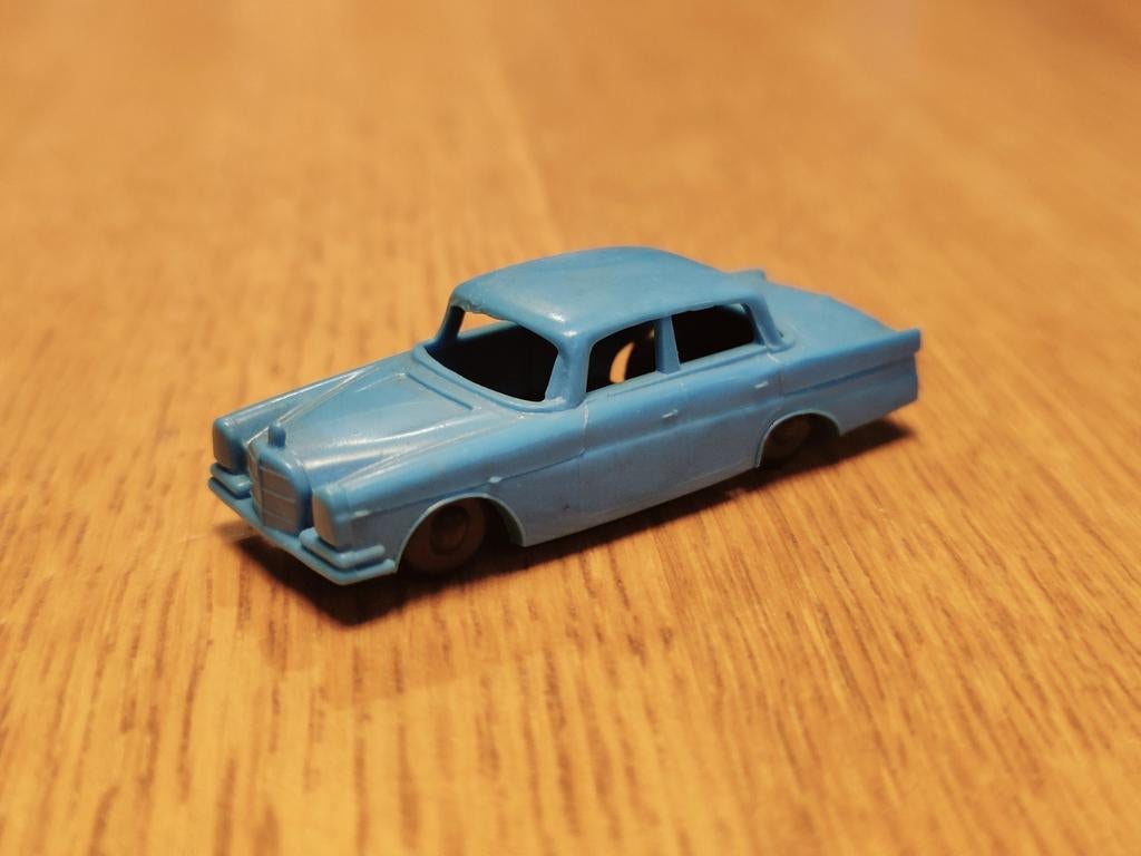 Lima Mercedes BLAUW, Ophalen of Verzenden, Zo goed als nieuw, Auto