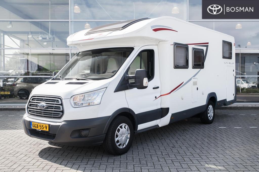 Ford Transit Camper Roller Team Kronos 284TL 5 PERSOONS, Stof, Gebruikt, Beige, 4 cilinders