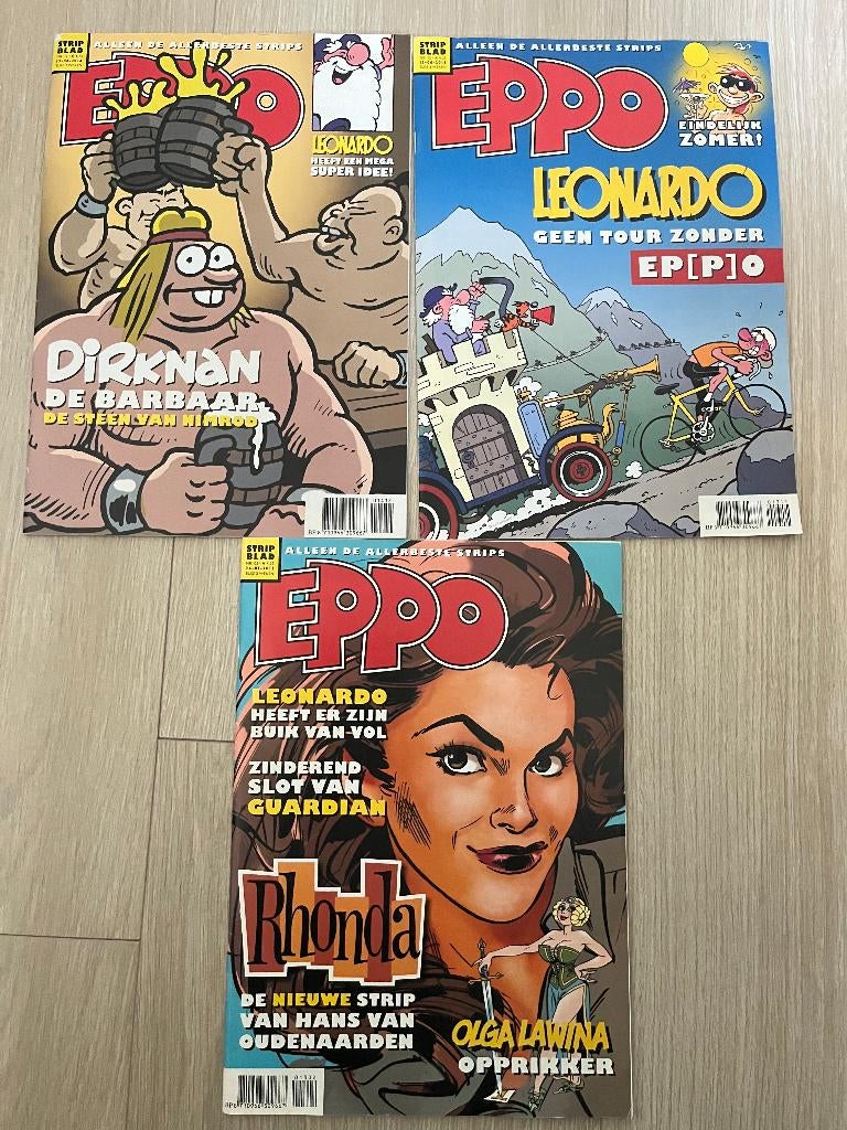 Eppo tijdschrift, Diverse auteurs, Ophalen of Verzenden, Zo goed als nieuw, Meerdere stripboeken