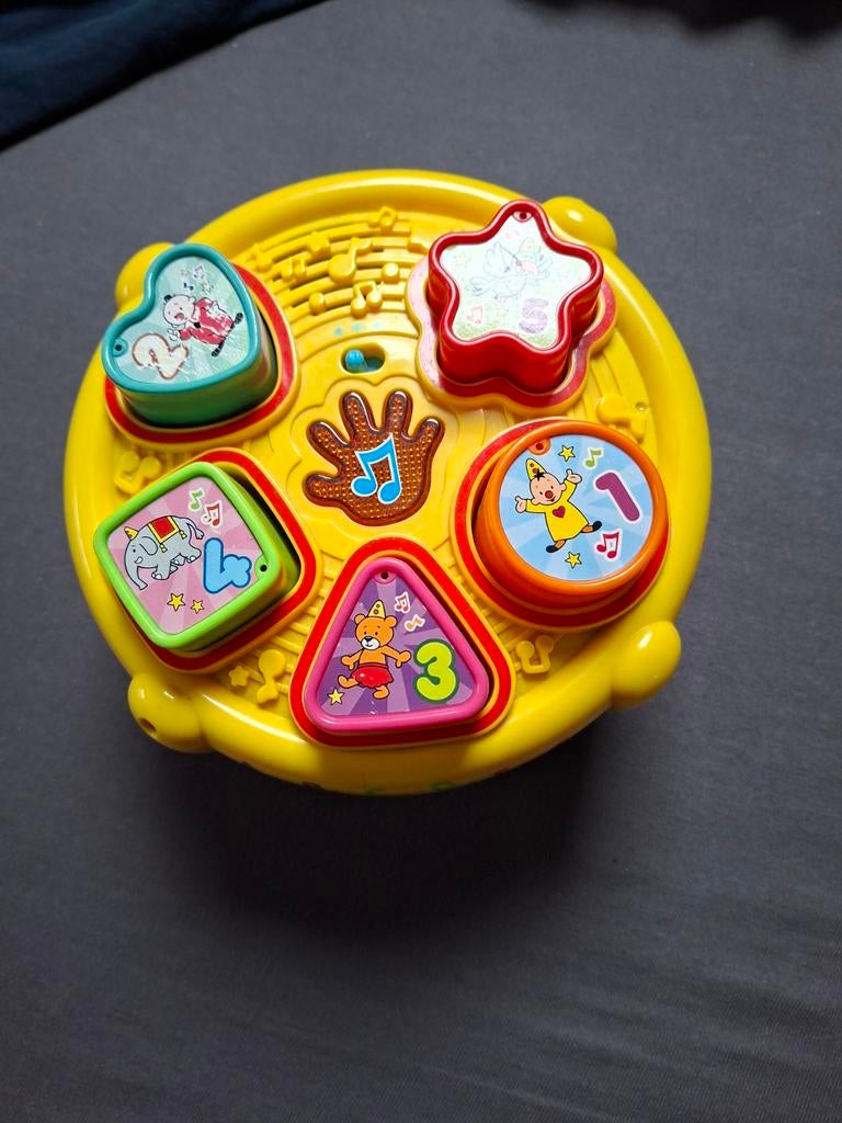 Bumba vormenstoof met geluid en licht, Kinderen en Baby's, Speelgoed | Babyspeelgoed, Ophalen, Gebruikt, Overige typen, Met licht
