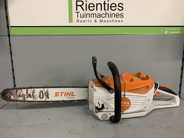Rienties Prijs| Stihl MSA 300 accu kettingzaag 40cm, Doe-het-zelf en Verbouw, Gereedschap | Zaagmachines, Gebruikt, Kettingzaag
