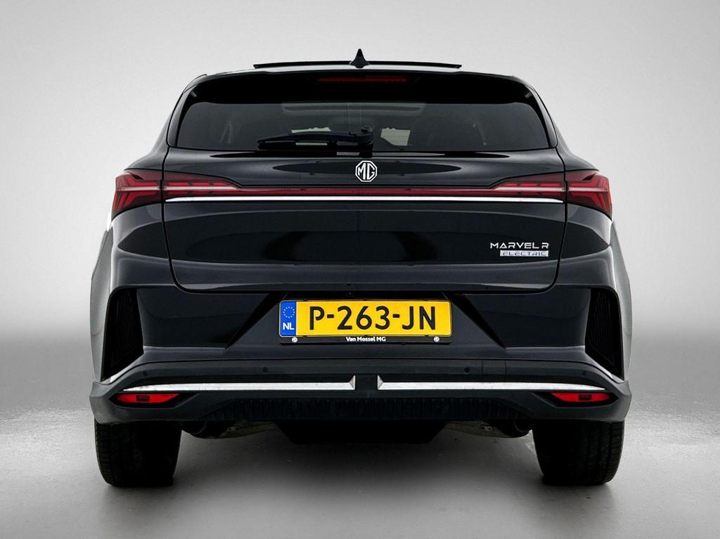 MG Marvel R Luxury 70 kWh | Panoramadak | Zwart Leder | Led, Auto's, MG, Automaat, 12 maanden, Gebruikt, 750 kg