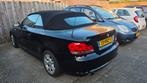 BMW 1-Serie 2.0 118I Cabrio AUT 2009 Zwart, 1995 cc, Cabriolet, 4 stoelen, Zwart