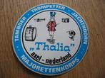 Sticker Thalia Axel Tamboer Trompetter Jachthoorn Majoretten, Verzamelen, Ophalen, Nieuw, Overige typen