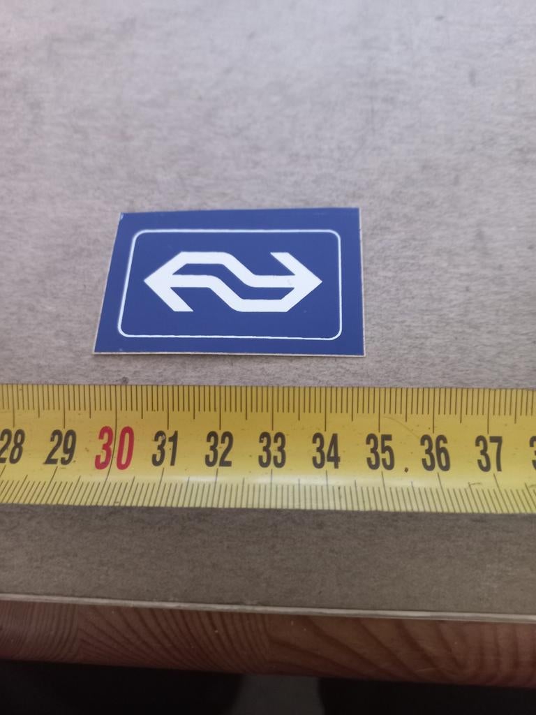 Ns logo, Verzamelen, Ophalen of Verzenden, Zo goed als nieuw