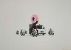 Banksy - Strawberry Donut, Ophalen of Verzenden