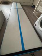 Airtrack fbsport 5m x 1m x 20cm, Sport en Fitness, Turnen, Ophalen, Kindermaat 122 t/m 140, Zo goed als nieuw, Blauw