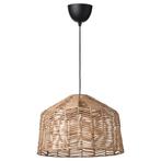 IKEA KAPPELAND / HEMMA Hanglamp, rotan/zwart NIEUW, Verzenden, Nieuw, Minder dan 50 cm