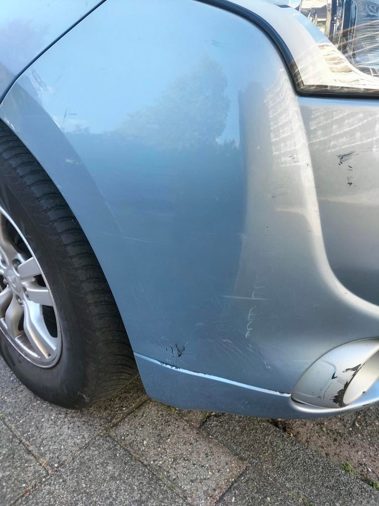 Outlander PHEV , voorbumper met gril , zonder lampen, Ophalen, Voor, Mitsubishi, Bumper