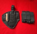 Set holster + 3 mag ammopouch Black Ops Kandahar Afghanistan, Verzenden, Landmacht, Nederland, Overige typen