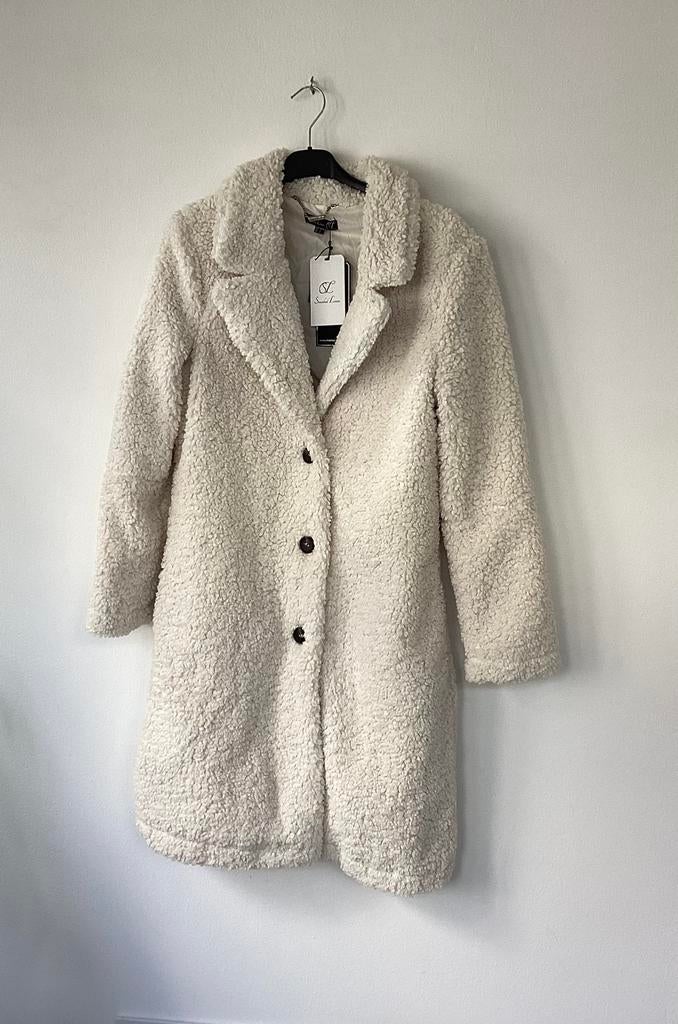 SMASHED LEMON nieuwe jas,mt M, Kleding | Dames, Jassen | Winter, Ophalen of Verzenden, Nieuw, Wit