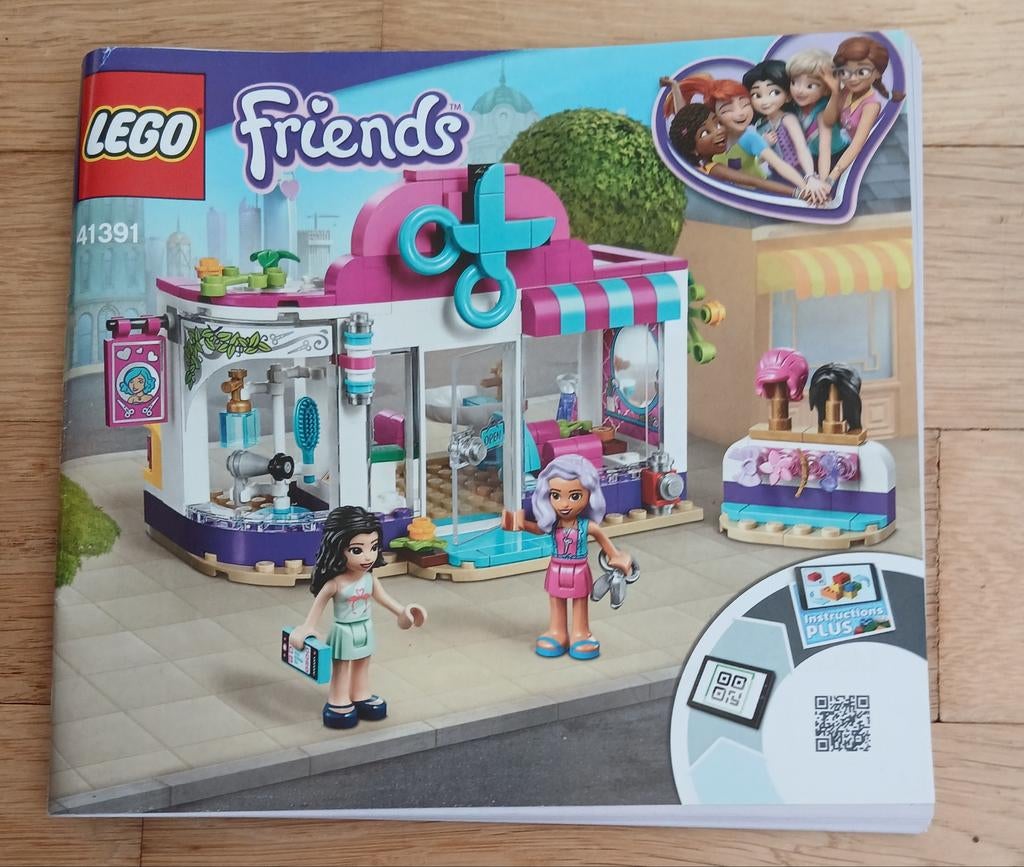 LEGO Friends 41391Heartlake City Hair Salon Compleet Z.G.A.N, Kinderen en Baby's, Speelgoed | Duplo en Lego, Lego, Overige typen